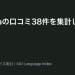 musicaの口コミ38件を集計したデータ|通信・読み込みが低評価側に45.5ポイント・星5が17件で星1が9件